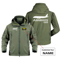 Thumbnail for Airbus A320 Printed Designed Military Jackets (Customizable)