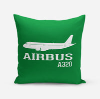 Thumbnail for Airbus A320 Printed Designed Pillows