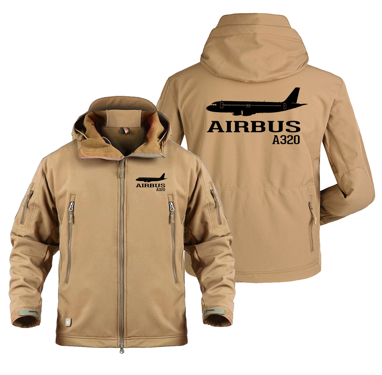 Airbus A320 Printed Designed Military Jackets (Customizable)