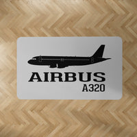 Thumbnail for Airbus A320 Printed Designed Carpet & Floor Mats