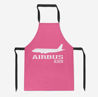 Thumbnail for Airbus A320 Printed Designed Kitchen Aprons