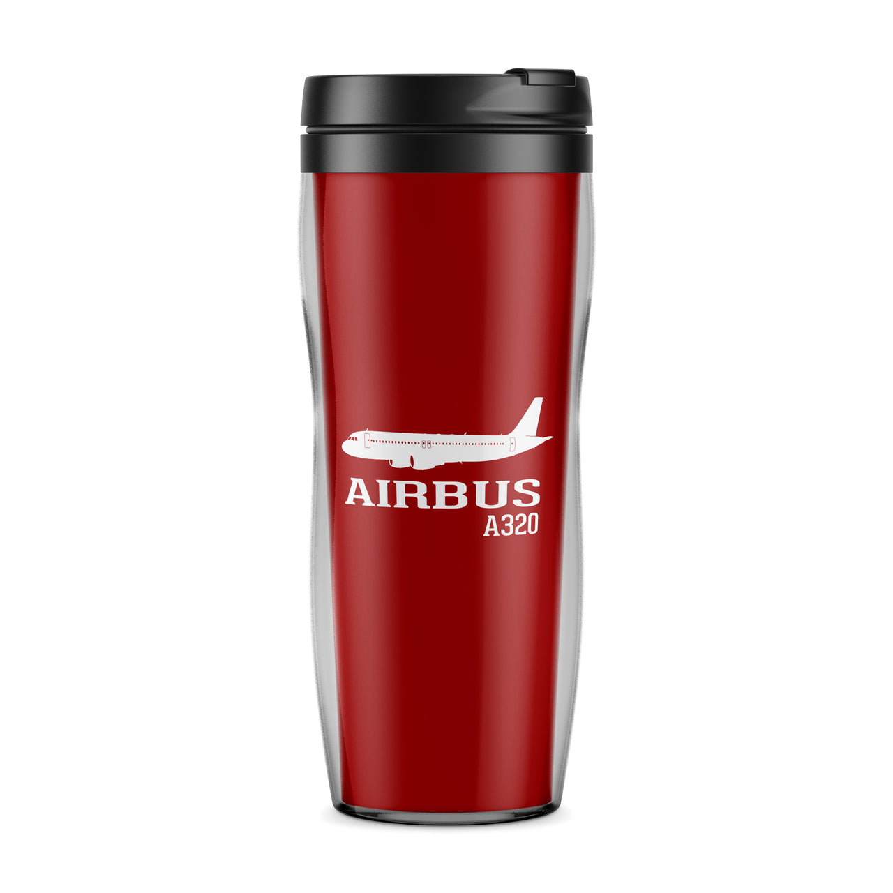 Airbus A320 Printed Designed Travel Mugs