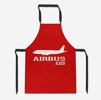 Thumbnail for Airbus A320 Printed Designed Kitchen Aprons