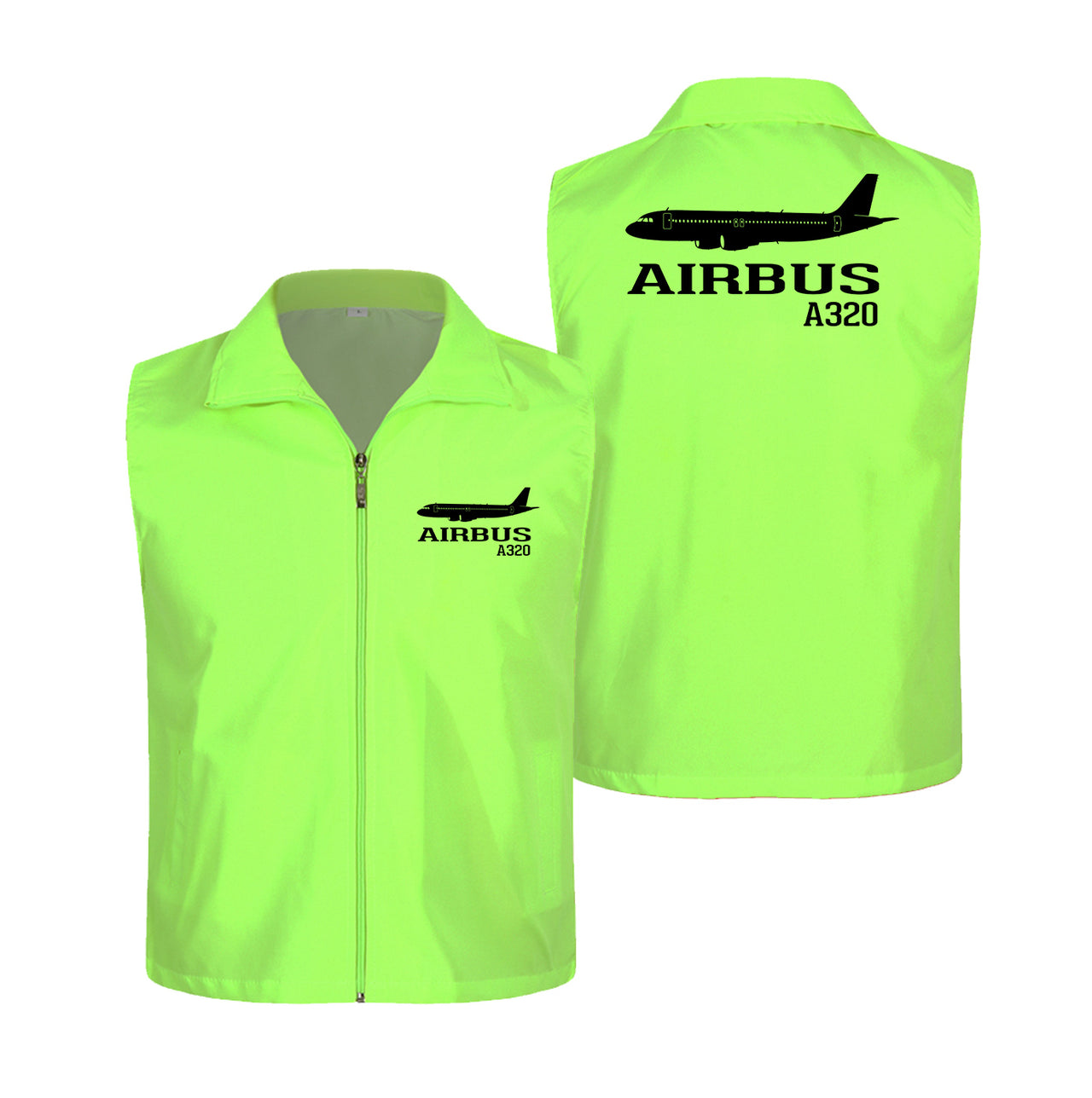 Airbus A320 Printed Designed Thin Style Vests