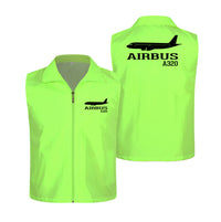 Thumbnail for Airbus A320 Printed Designed Thin Style Vests