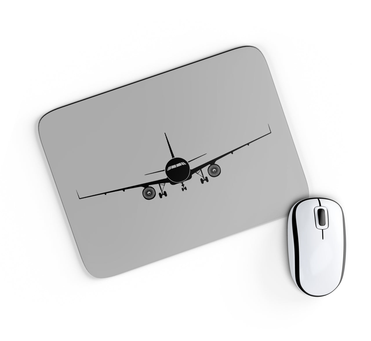 Airbus A320 Silhouette Designed Mouse Pads