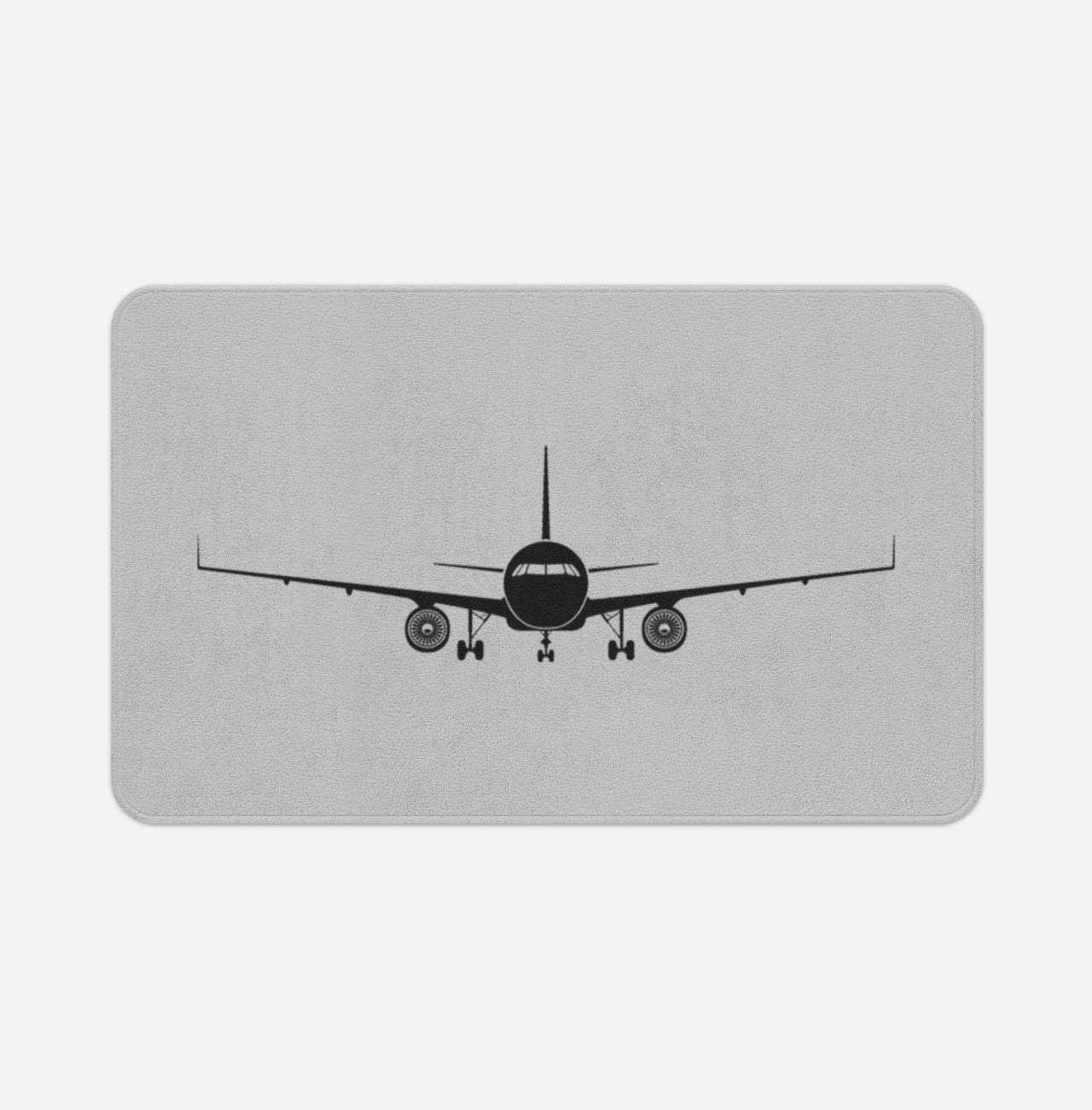 Airbus A320 Silhouette Designed Bath Mats