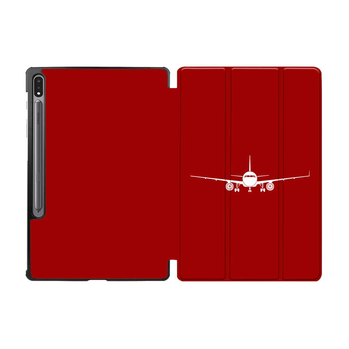 Airbus A320 Silhouette Designed Samsung Tablet Cases