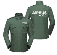 Thumbnail for Airbus A320 & Text Designed Military Coats