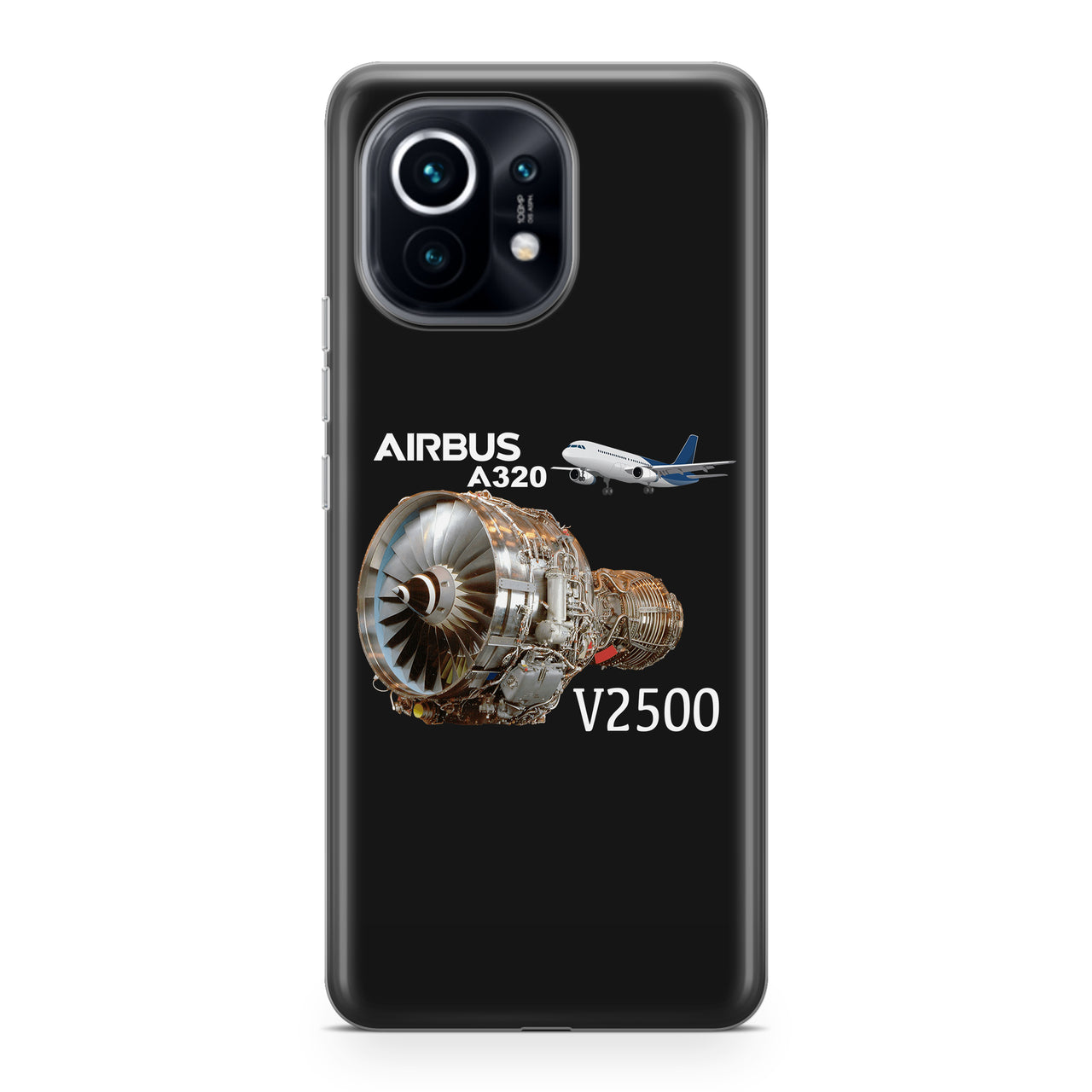 Airbus A320 & V2500 Engine Designed Xiaomi Cases