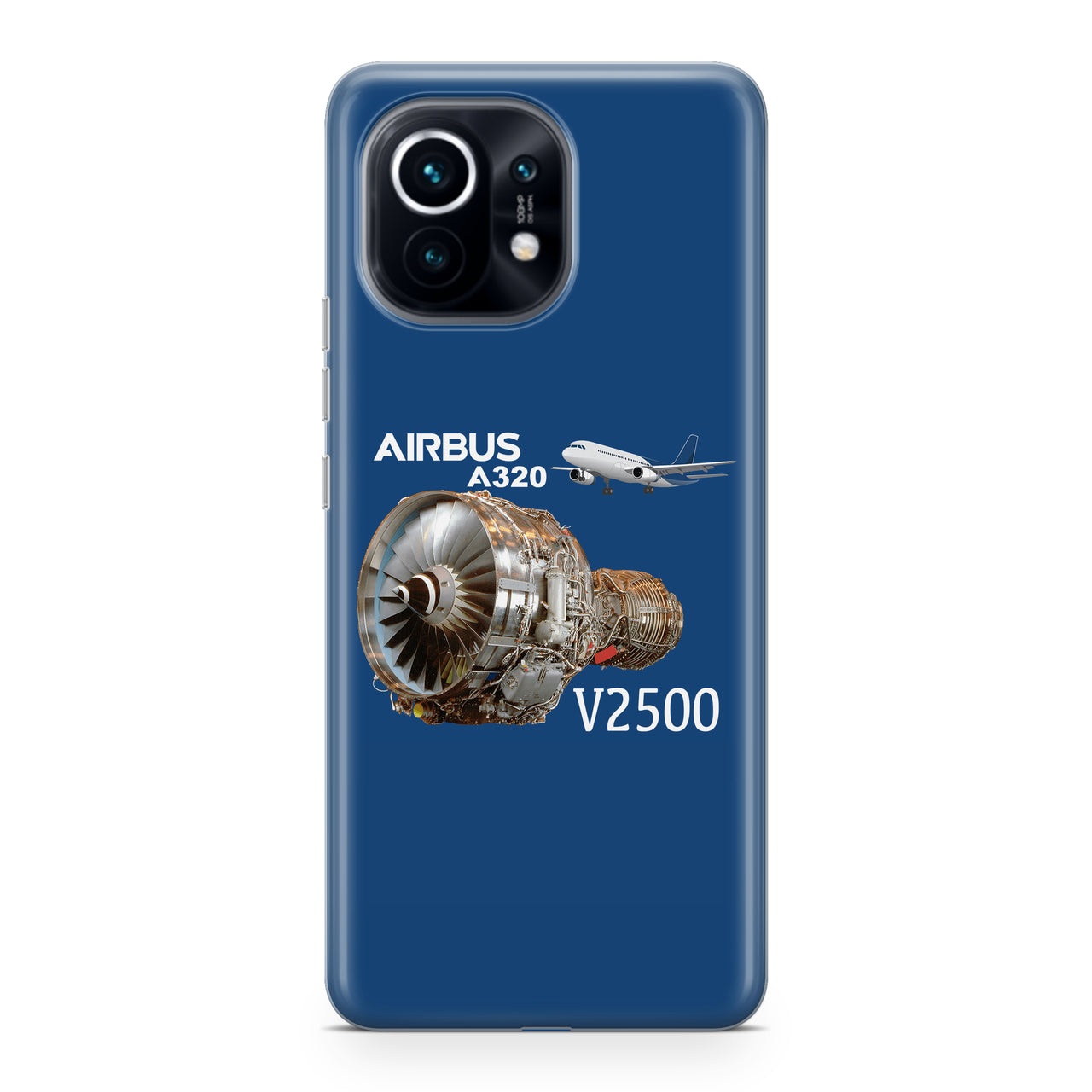 Airbus A320 & V2500 Engine Designed Xiaomi Cases