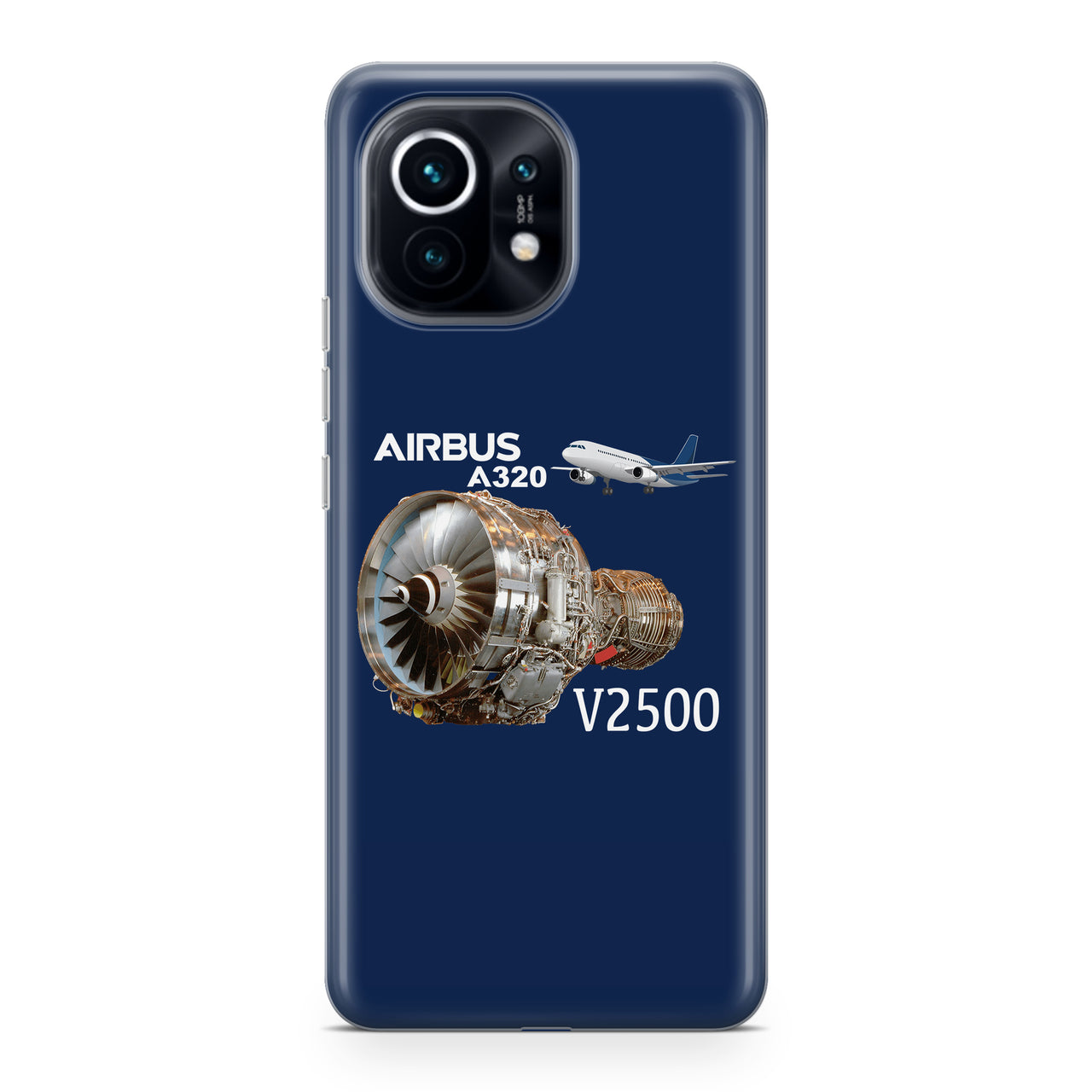 Airbus A320 & V2500 Engine Designed Xiaomi Cases