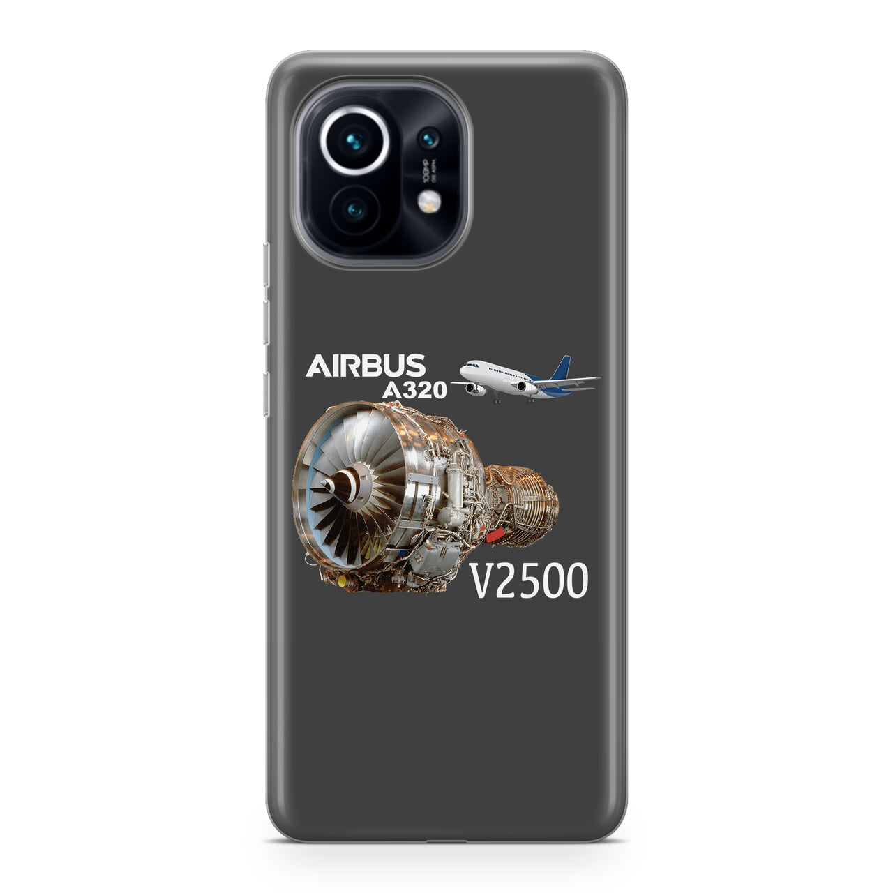 Airbus A320 & V2500 Engine Designed Xiaomi Cases