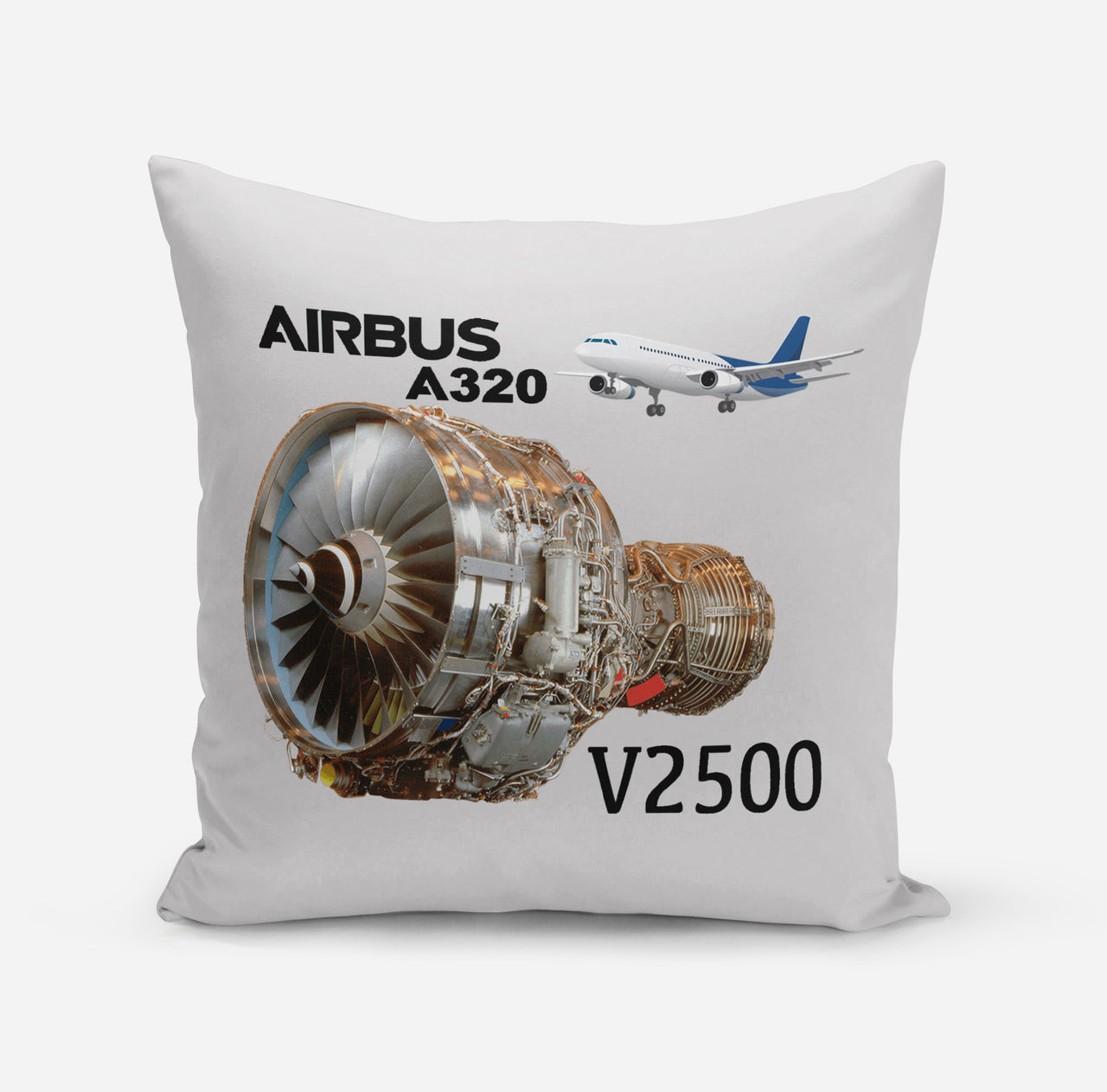 Airbus A320 & V2500 Engine Designed Pillows