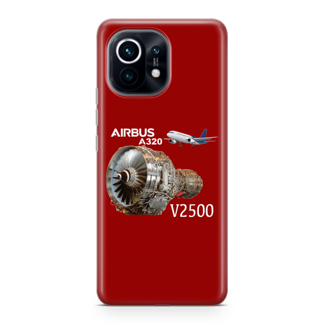 Airbus A320 & V2500 Engine Designed Xiaomi Cases