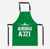 Thumbnail for Airbus A321 & Plane Designed Kitchen Aprons