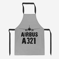 Thumbnail for Airbus A321 & Plane Designed Kitchen Aprons