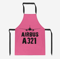 Thumbnail for Airbus A321 & Plane Designed Kitchen Aprons