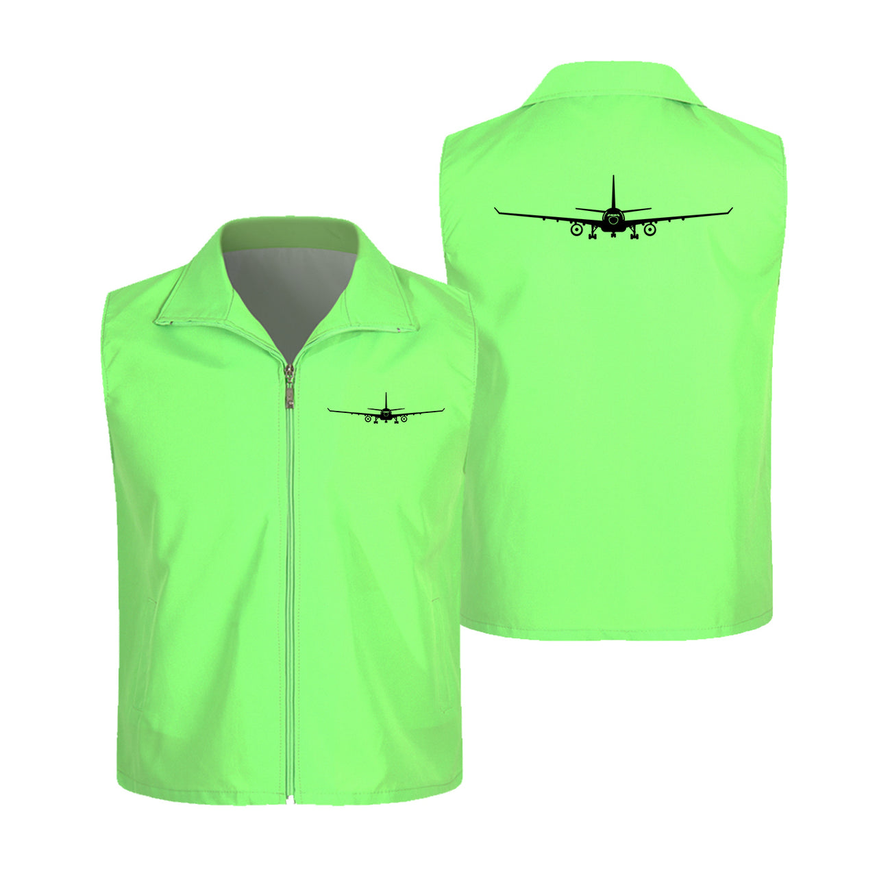 Airbus A330 Silhouette Designed Thin Style Vests