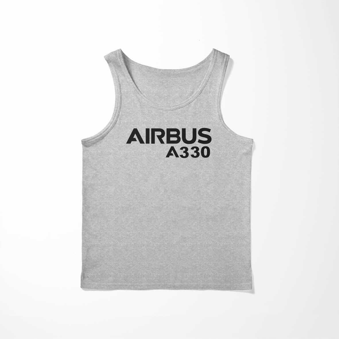 Airbus A330 & Text Designed Tank Tops
