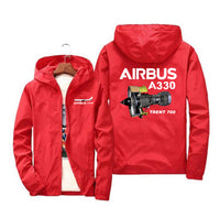 Thumbnail for Airbus A330 & Trent 700 Engine Designed Windbreaker Jackets