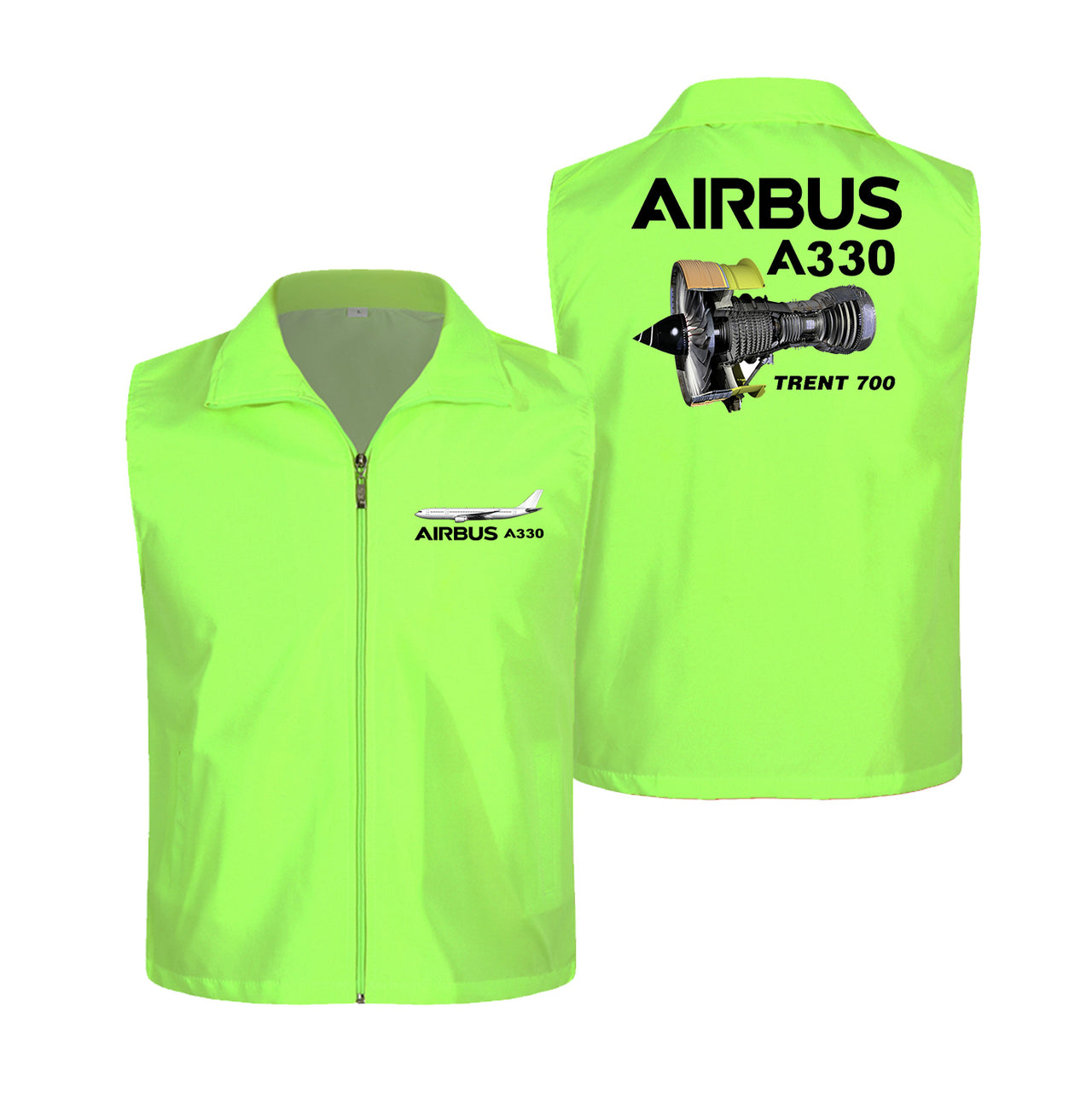 Airbus A330 & Trent 700 Engine Designed Thin Style Vests