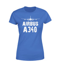 Thumbnail for Airbus A340 & Plane Designed Women T-Shirts