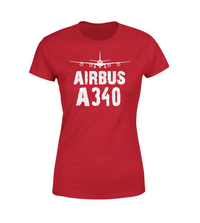 Thumbnail for Airbus A340 & Plane Designed Women T-Shirts