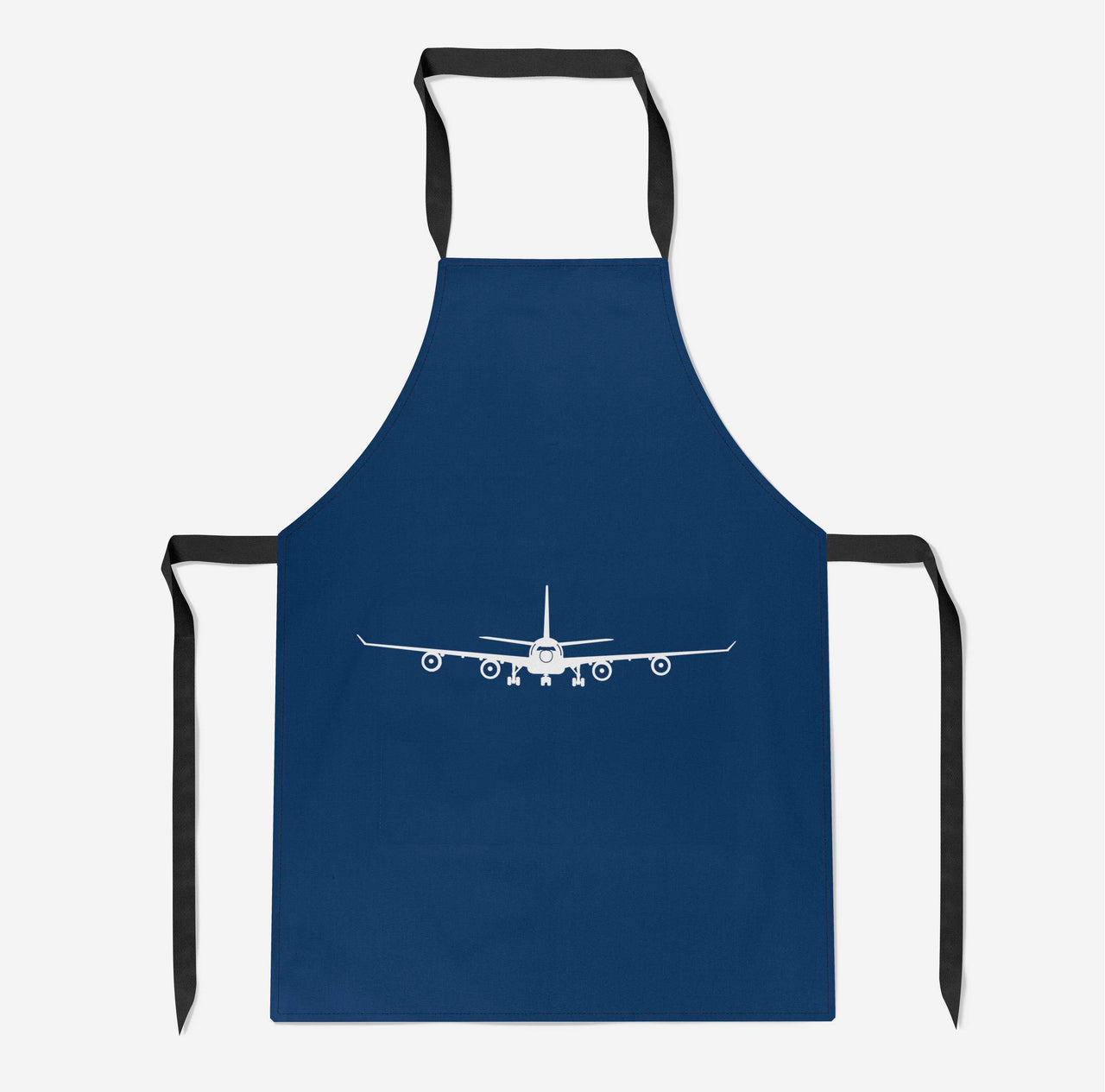 Airbus A340 Silhouette Designed Kitchen Aprons