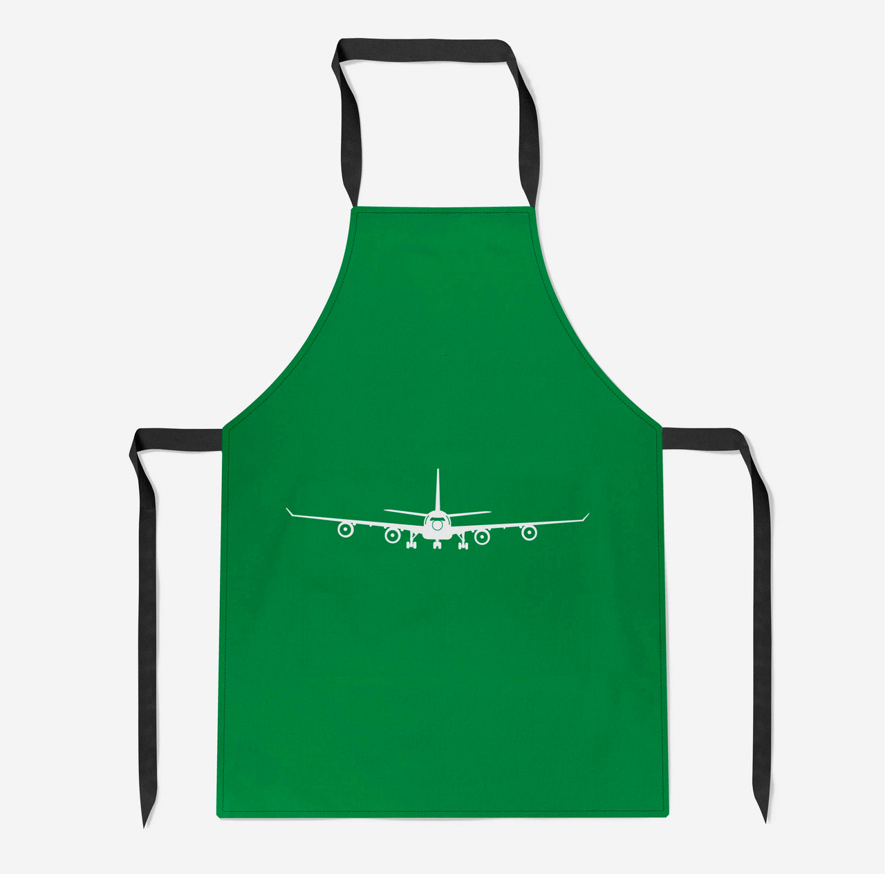 Airbus A340 Silhouette Designed Kitchen Aprons