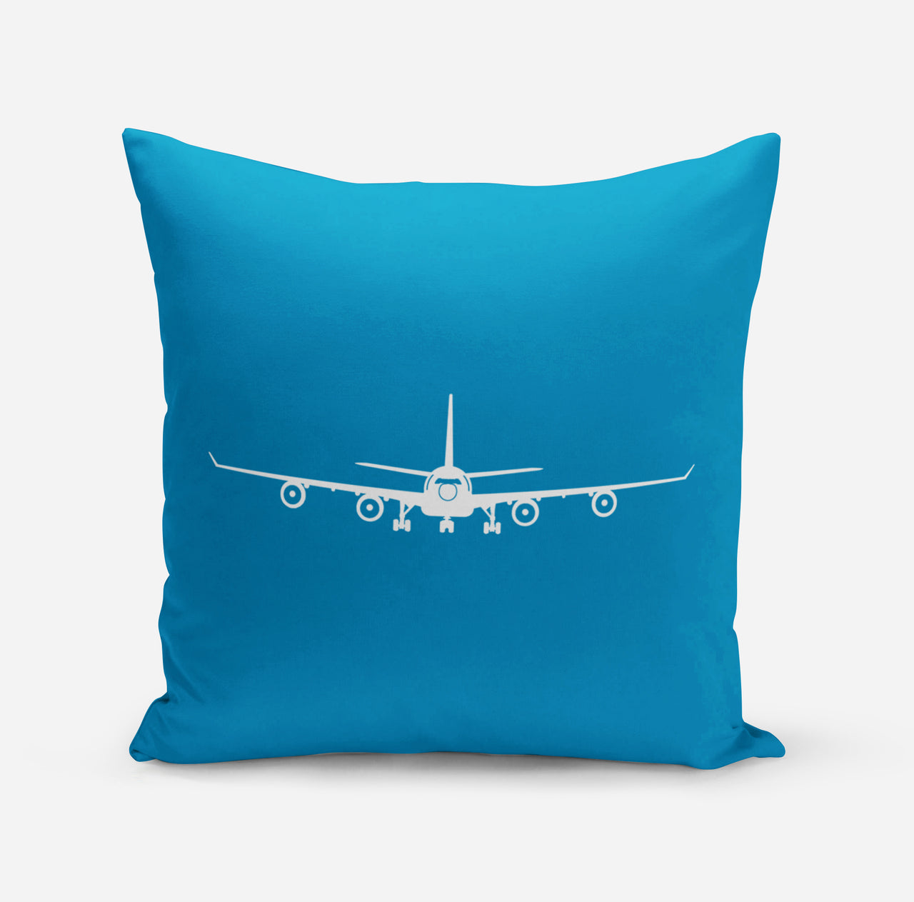 Airbus A340 Silhouette Designed Pillows