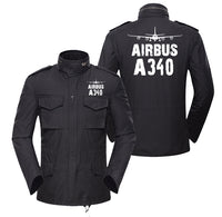 Thumbnail for Airbus A340 & Plane Designed Military Coats