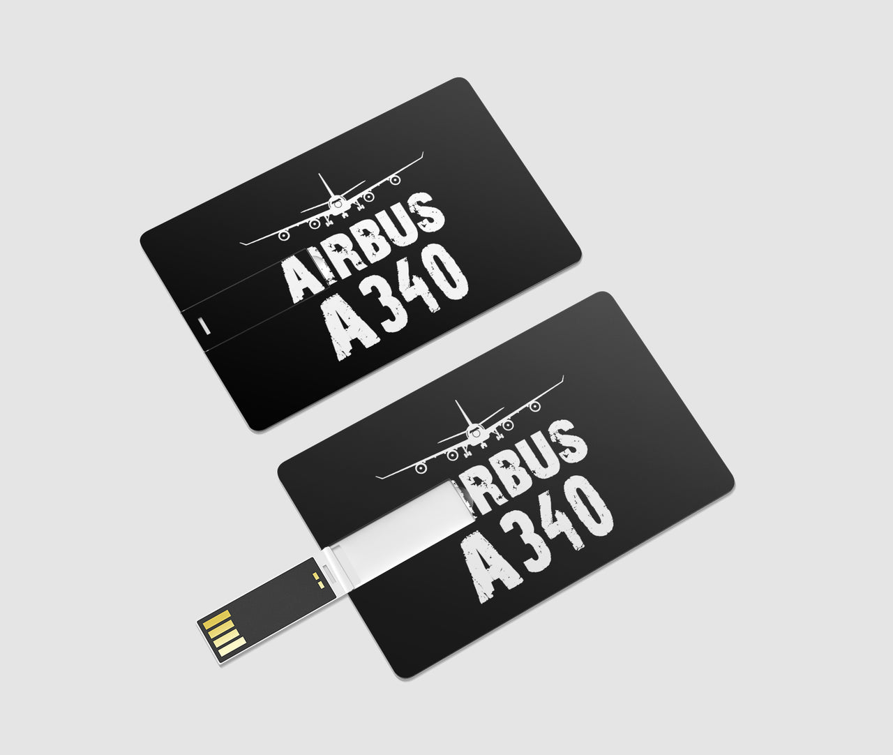 Airbus A340 & Plane Designed USB Cards