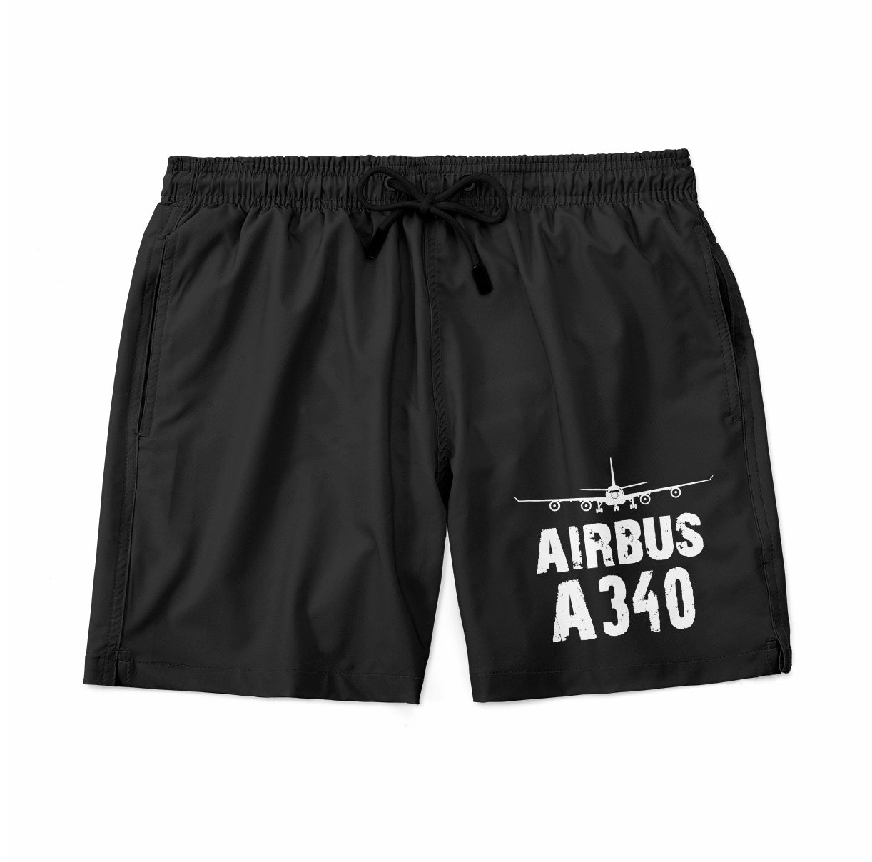 Airbus A340 & Plane Designed Swim Trunks & Shorts