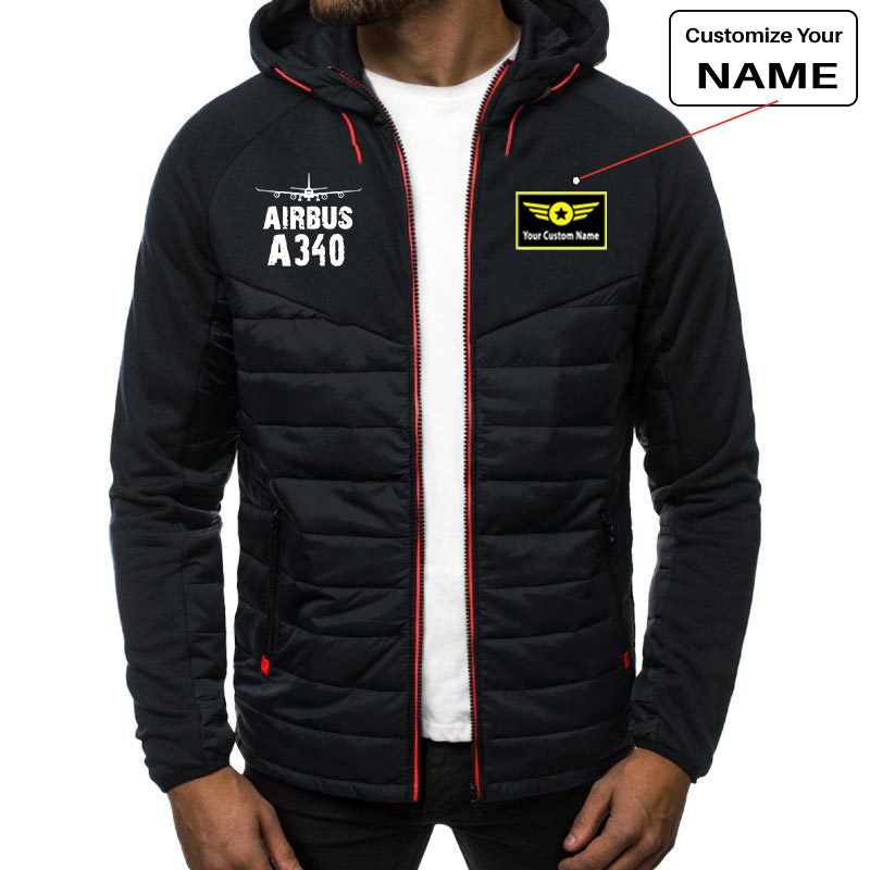 Airbus A340 & Plane Designed Sportive Jackets