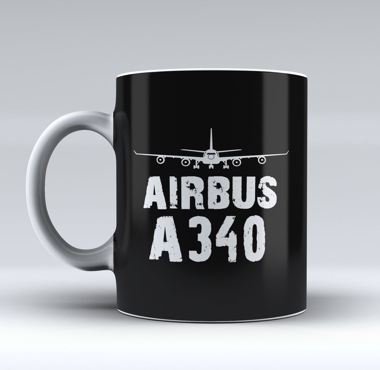 Airbus A340 & Plane Designed Mugs