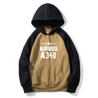 Thumbnail for Airbus A340 & Plane Designed Colourful Hoodies