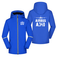 Thumbnail for Airbus A340 & Plane Designed Rain Coats & Jackets