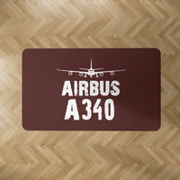 Thumbnail for Airbus A340 & Plane Designed Carpet & Floor Mats