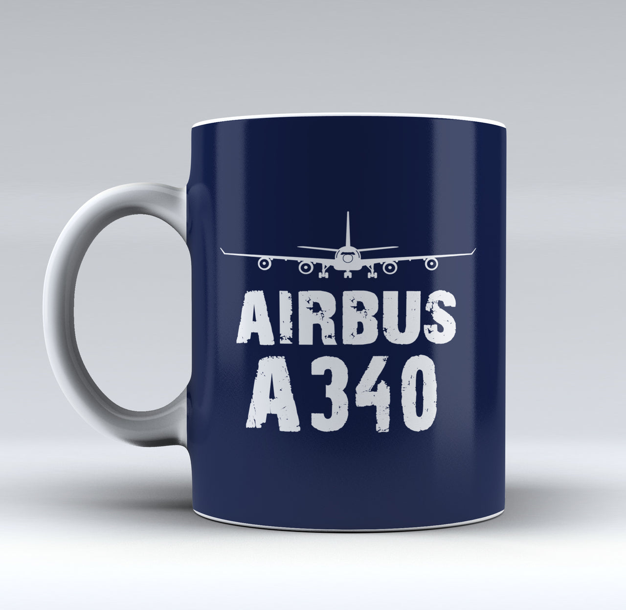 Airbus A340 & Plane Designed Mugs