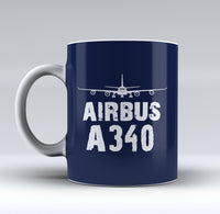 Thumbnail for Airbus A340 & Plane Designed Mugs