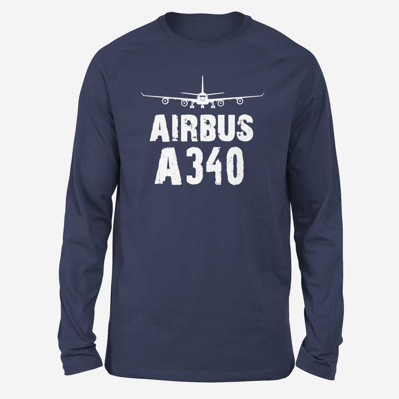 Airbus A340 & Plane Designed Long-Sleeve T-Shirts