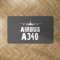 Thumbnail for Airbus A340 & Plane Designed Carpet & Floor Mats