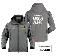 Thumbnail for Airbus A340 & Plane Designed Military Jackets (Customizable)