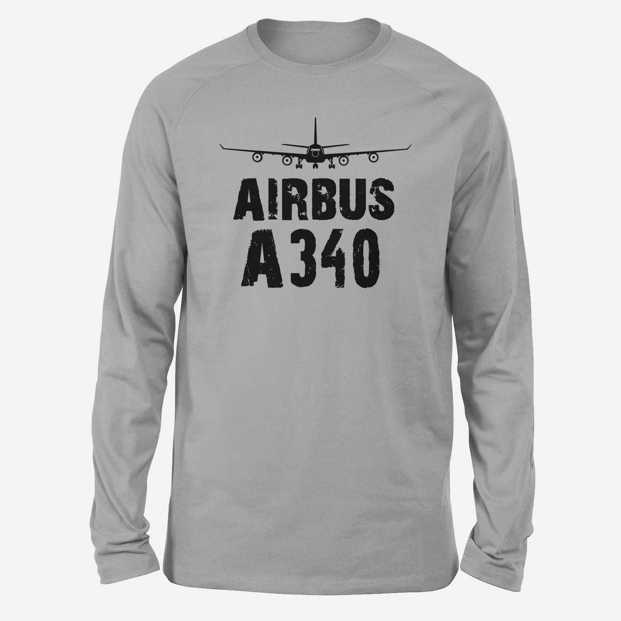 Airbus A340 & Plane Designed Long-Sleeve T-Shirts