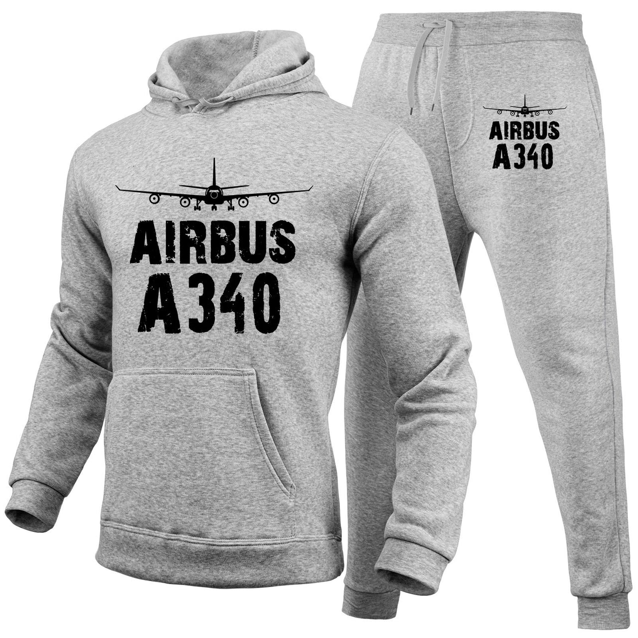 Airbus A340 & Plane Designed Hoodies & Sweatpants Set