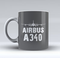 Thumbnail for Airbus A340 & Plane Designed Mugs