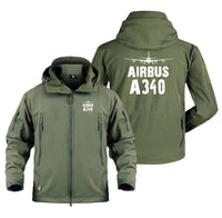 Thumbnail for Airbus A340 & Plane Designed Military Jackets (Customizable)