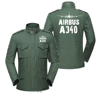 Thumbnail for Airbus A340 & Plane Designed Military Coats