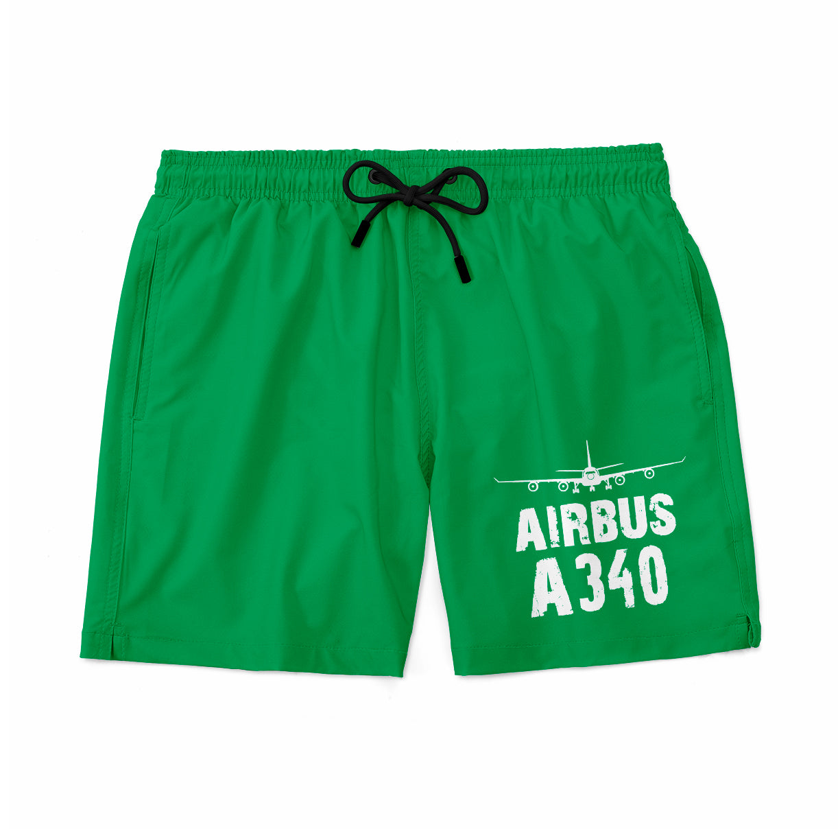 Airbus A340 & Plane Designed Swim Trunks & Shorts